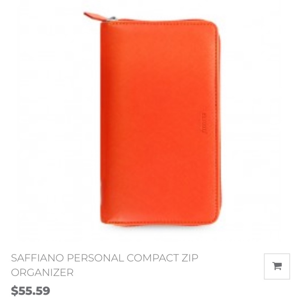 Filofax Saffiano Zip Wallet